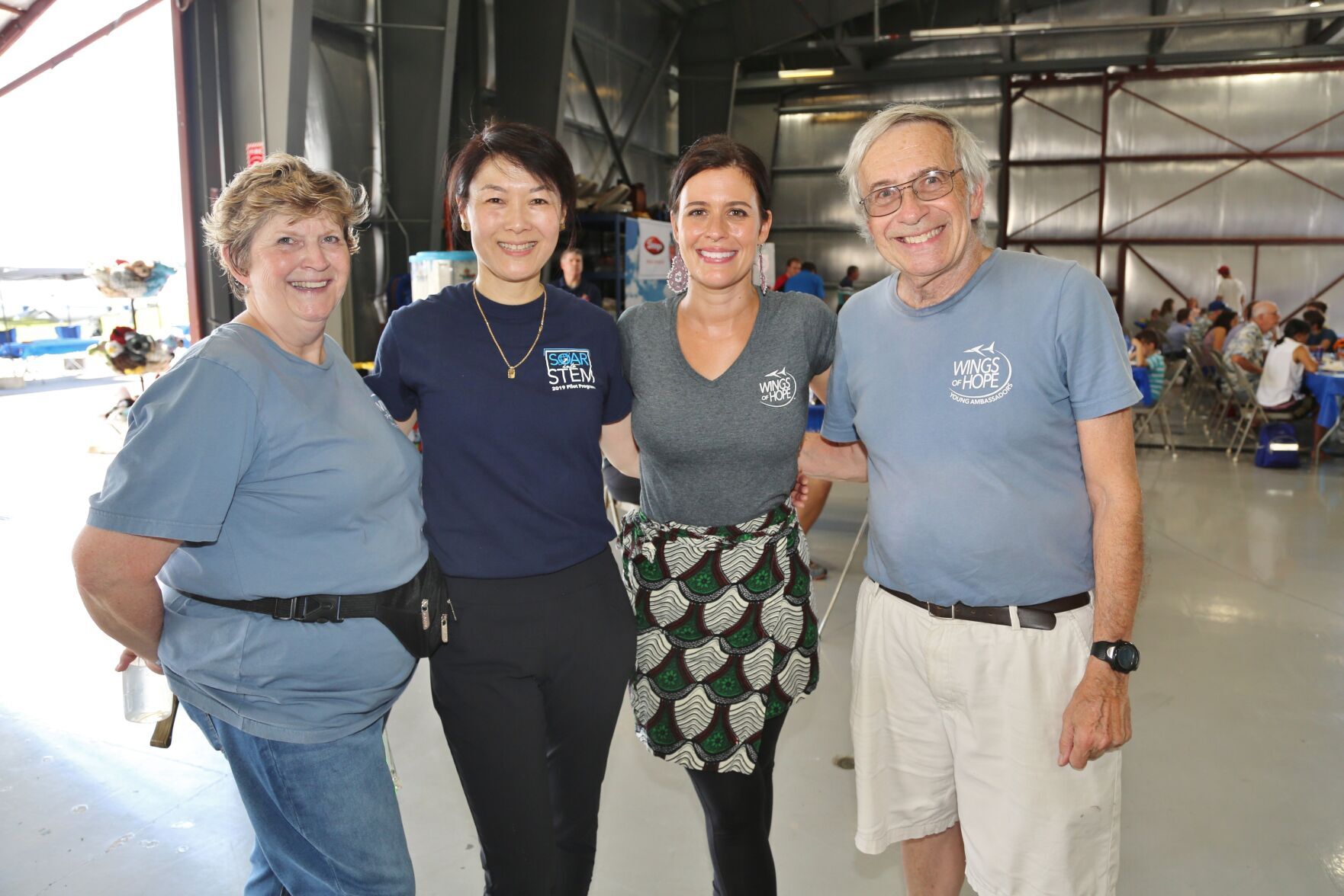 Beverly Wrobel (Database Coordinator), Lena Pak (Administrative Manager), Tiffany Nelson (Director of Programs & Evaluation), Jeff Rapp